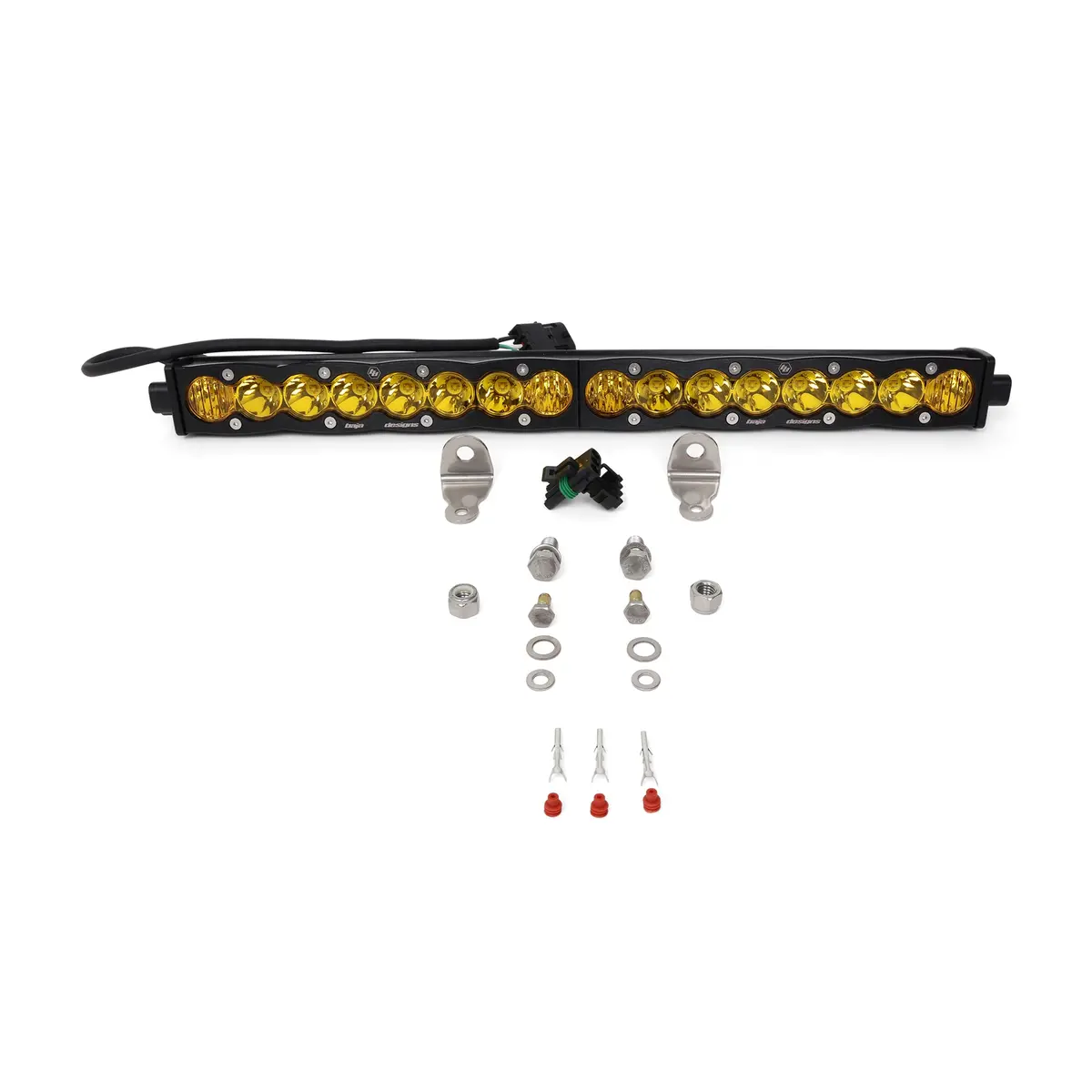Baja Designs 20" S8 Straight Led Light Bar - Amber Lens 1