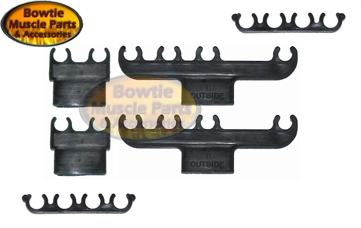 65 66 67 Camaro Chevelle Impala Nova 396 427 Spark Plug Wire Separator Set 6 Pcs 1