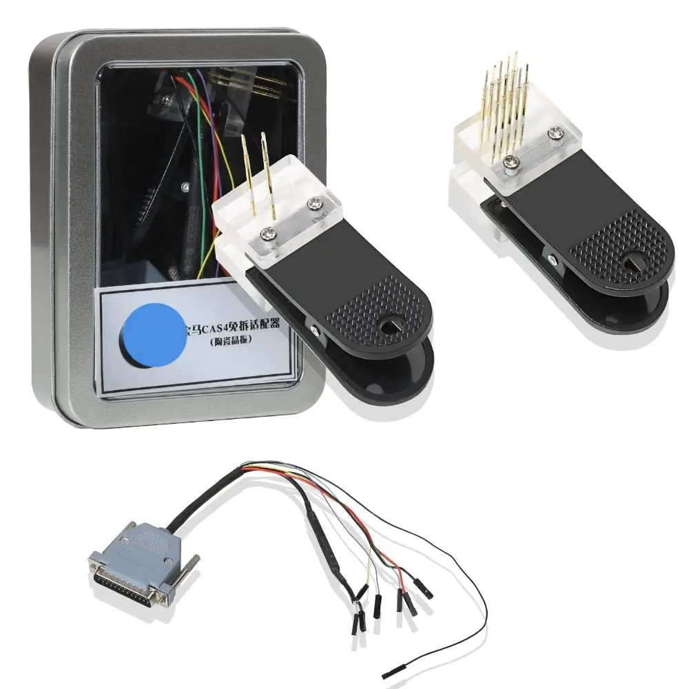 Bmw Cas4 Data Reading Socket + Clip Cable For Vvdi Prog Programmer 1