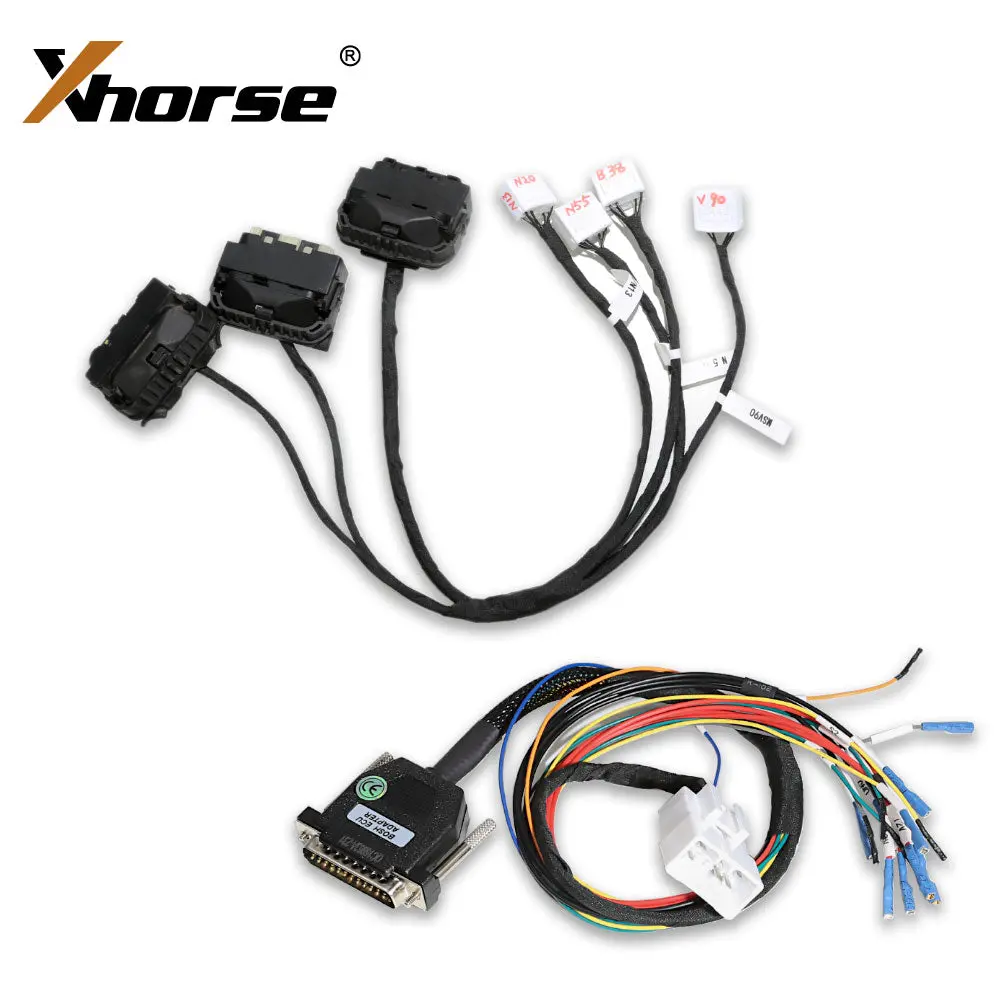 Bmw Isn Dme Clone Cable With Dedicated Adapters - B38- N13 - N20 - N52 - N55 - Msv90 - For Vvdi Prog, At-200 1