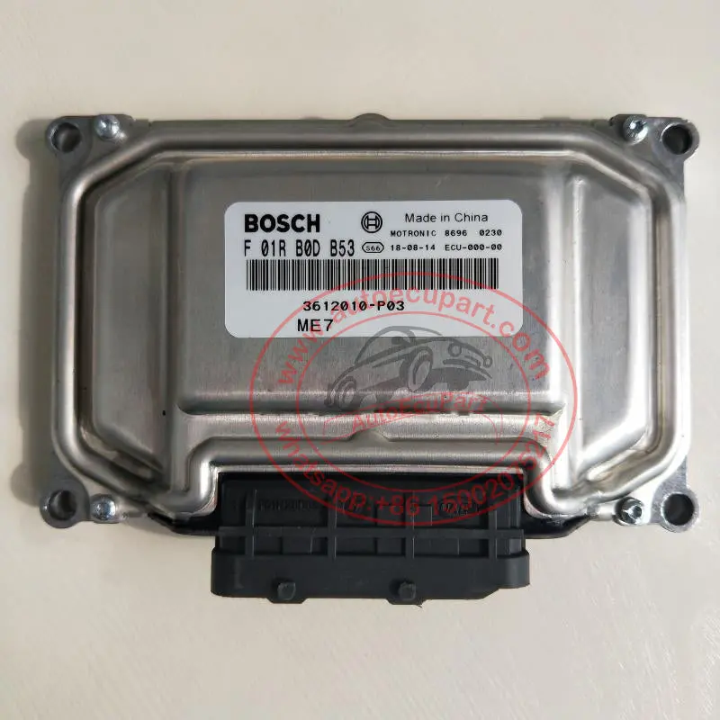 Bosch Me7 Ecu F01rb0db53 3612010-P03 For Zotye Z200 1