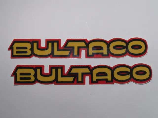 Bultaco, Pursang 360/370, Tank Decals, Reproduction 1
