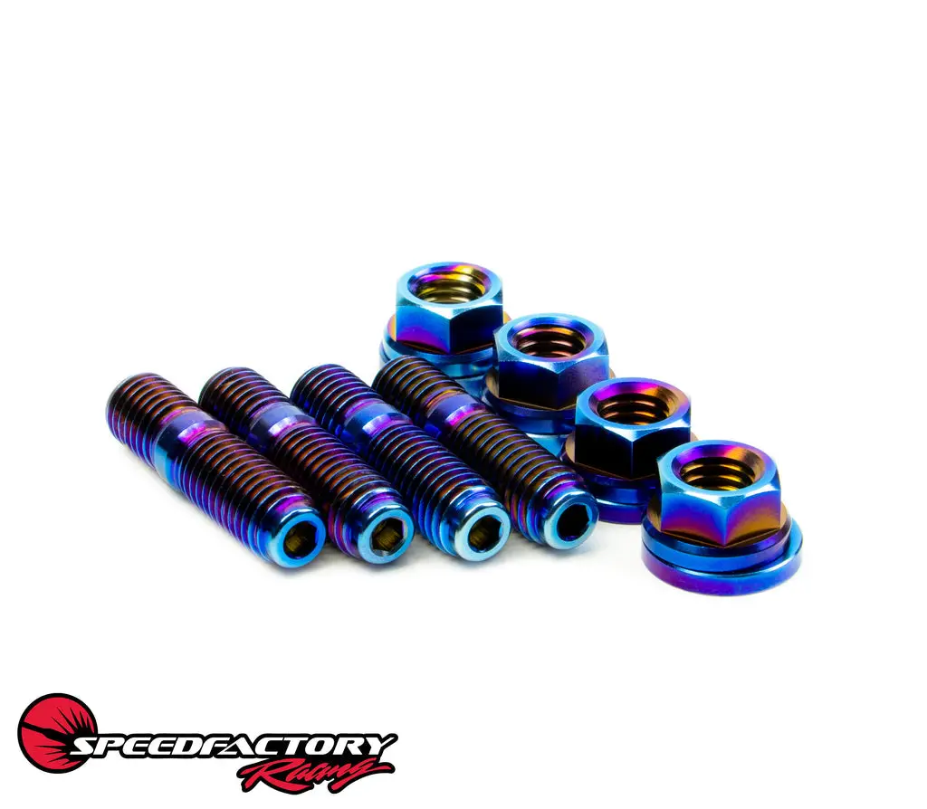 Speedfactory Titanium Turbo Manifold Stud Kit – M10x1.5 4Pc 1