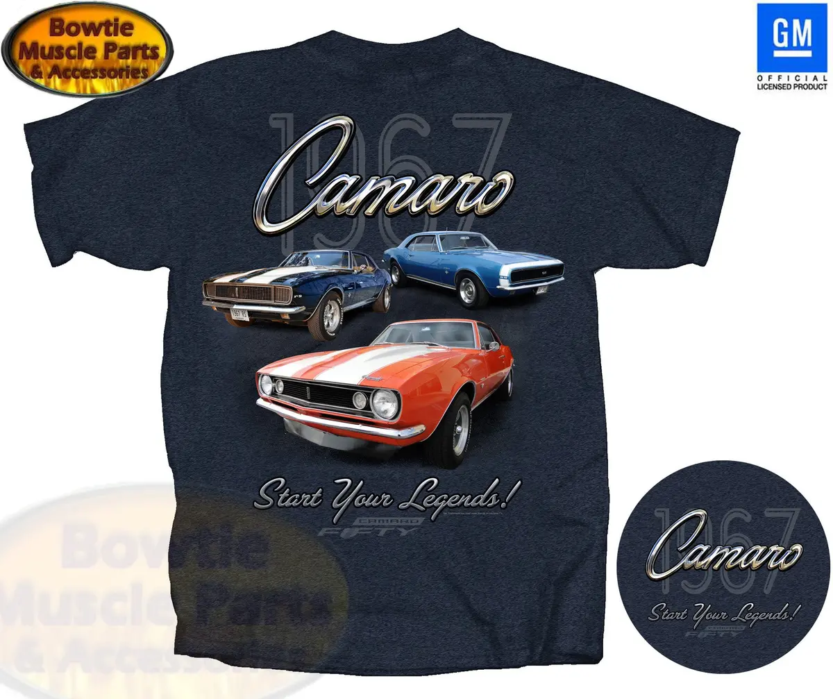 1967 Camaro Fifty Start Your Legends Men's T-Shirt 68 69 70 71 72 73 78 79 2017 1