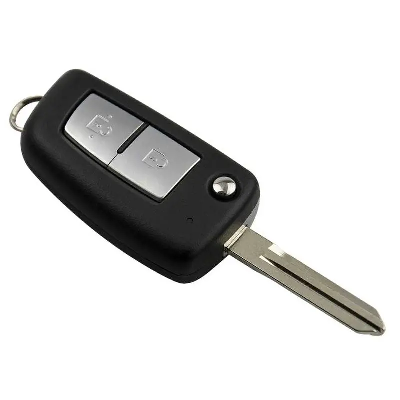 Cwtwb1g767 Flip Remote Key 433Mhz Pcf7961m Hitag-Aes 4A Chip For Nissan Qashqai Pulsar Juke X-Trail  Micra 2 Button 1