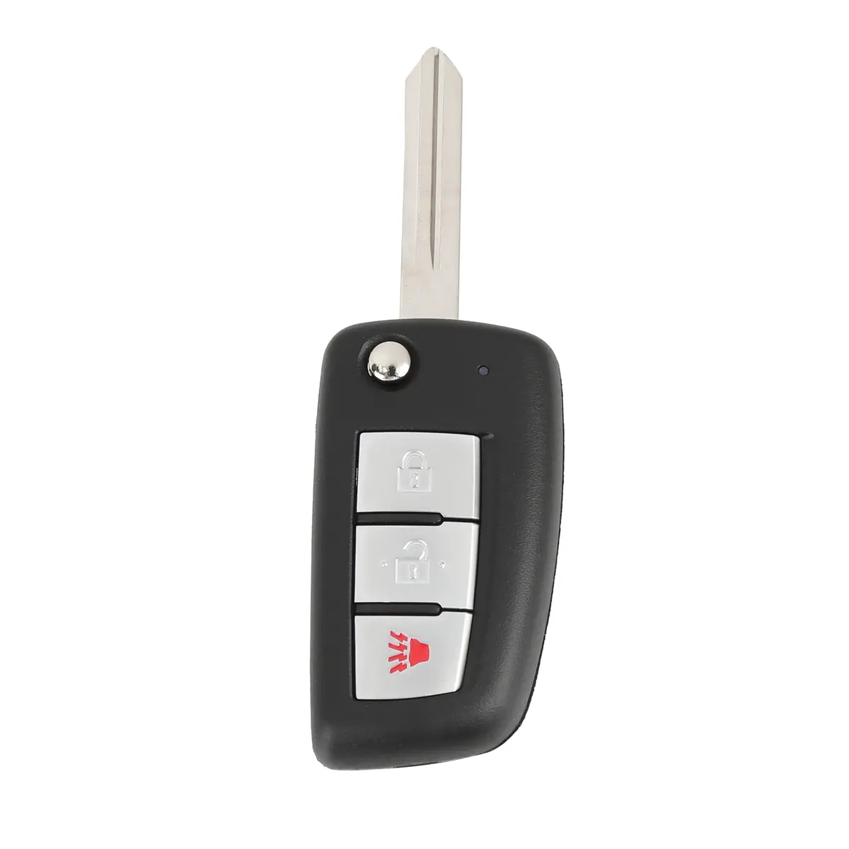 Cwtwb1g767 Flip Remote Key 433Mhz Pcf7961m Hitag-Aes 4A Chip For Nissan Rogue 3 Button 1