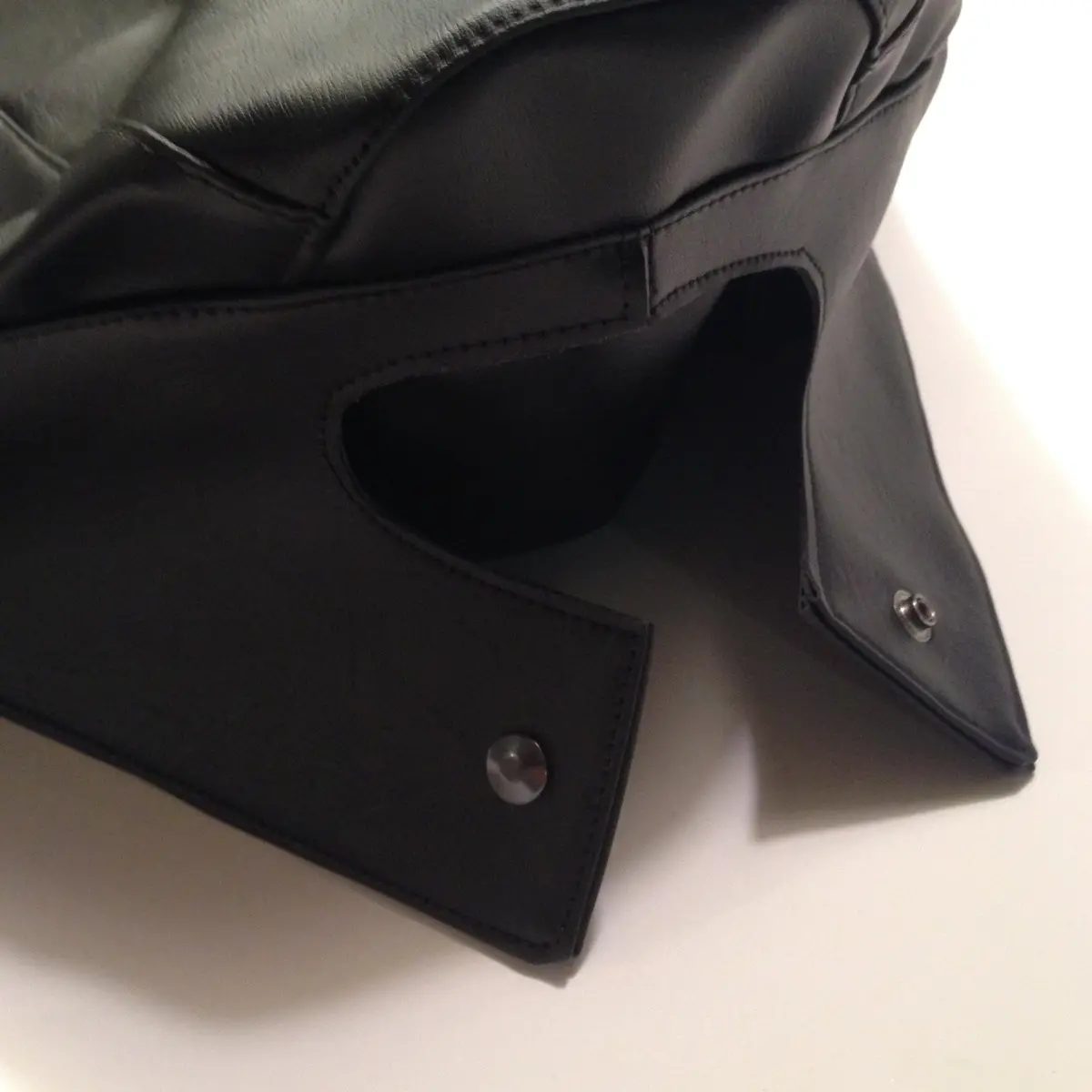Cz, 1965-Early 1980'S, Black Seat Cover, With Front Snap , Reproduction 1