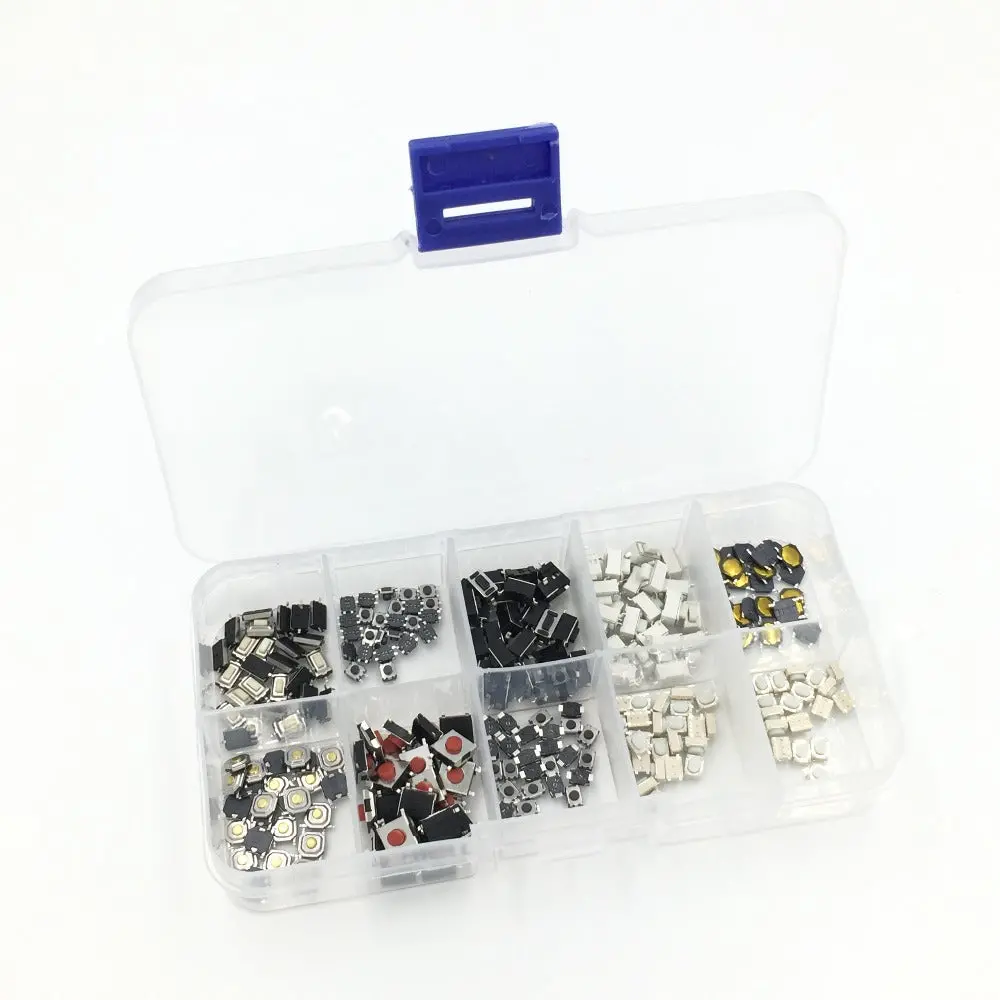 250Pcs Car Remote Control Key Touch Switches Mirco Buttons For Hyundai, Nissan, Honda, Vw, Toyota, Kia, Peugeot 1