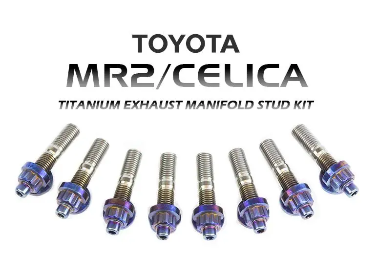 Speedfactory Titanium Exhaust Manifold Stud Kit - Toyota Mr2 / Celica 1