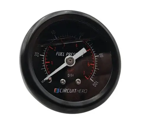 Circuit Hero Fuel Pressure Gauge 1.5" 1
