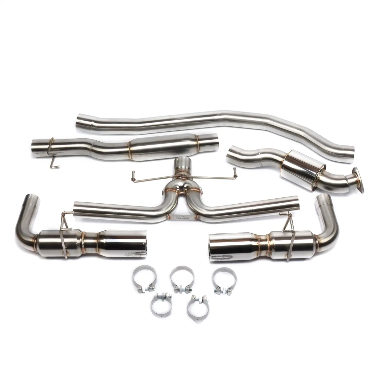 Dc Sports Dual Exhaust System V2 For 22+ Civic Si/23+ Integra 1