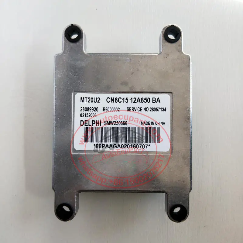 Delphi Mt20u2 Ecu 28089920 Cn6c1512a650 Ba/Smw250666 For Jiangling Jmc Ford Transit 1
