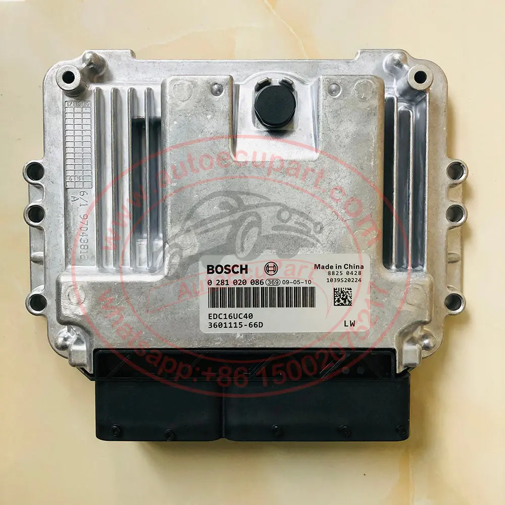 Original New Ecu Ecm 0281020086 Edc16uc40 3601115-66D Engine Control Unit For Deutz Engine 1