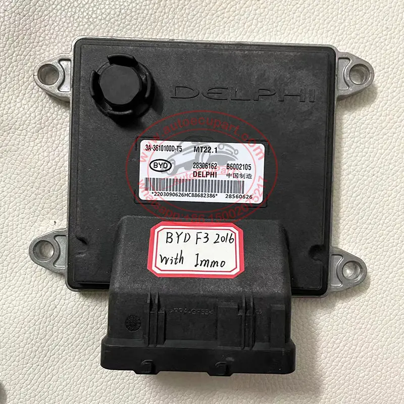 New F3a-3610100D-T5 28306162 B6002105 28560626 Mt22.1 Ecu  For Byd F3 Engine Computer 1