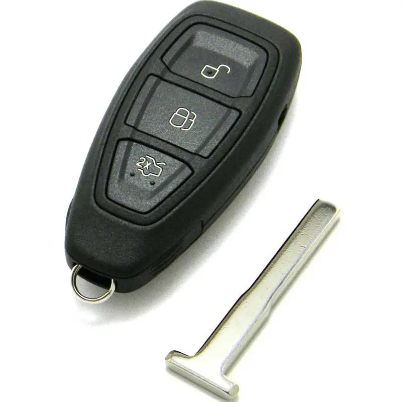 3 Button 433Mhz Fob For Ford Kuga Focus C-Max Mondeo Kuga Fiesta B-Max S-Max Galaxy 2007-2015 Kr55wk48801 With 4D63+ Chip 1