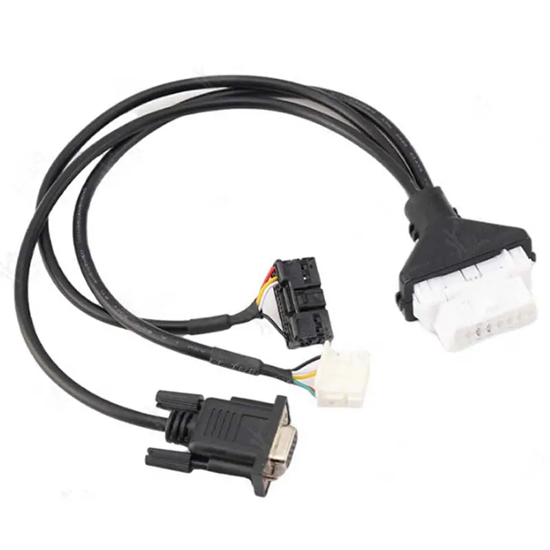 Fit For Toyota 4A 8A Cable All Keys Lost Adapter Remote Programming Work With Autel G-Box2, Obdstar X300 Dp, Xtool Pad2 1