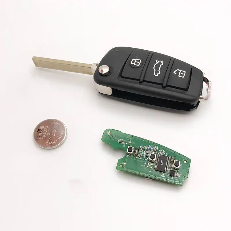 Flip For Chery Arrizo 5 Remote Key 433Mhz Id46 3 Button 1