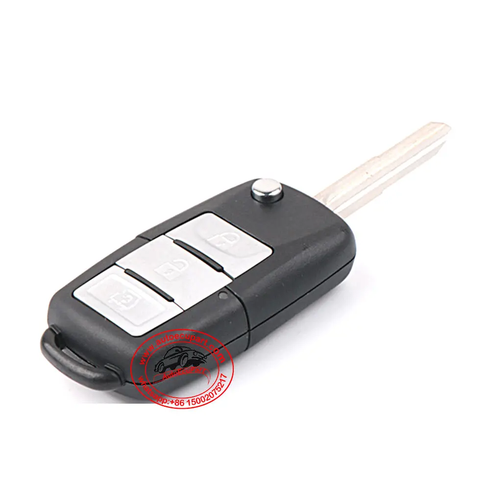 Flip Remote Key 315Mhz 3 Button For Dongfeng Dfsk Joyear 1