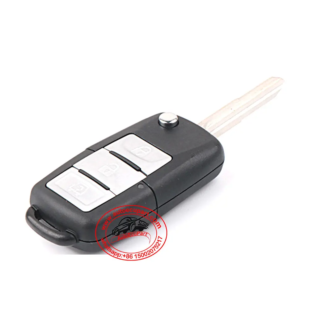 Flip Remote Key 3 Button 315Mhz 315.5Mhz 433Mhz For Dongfeng Dfsk Joyear 1