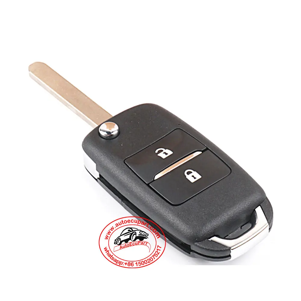 Flip Remote Key 433Mhz 2 Button For Changan Cx70 2016 1