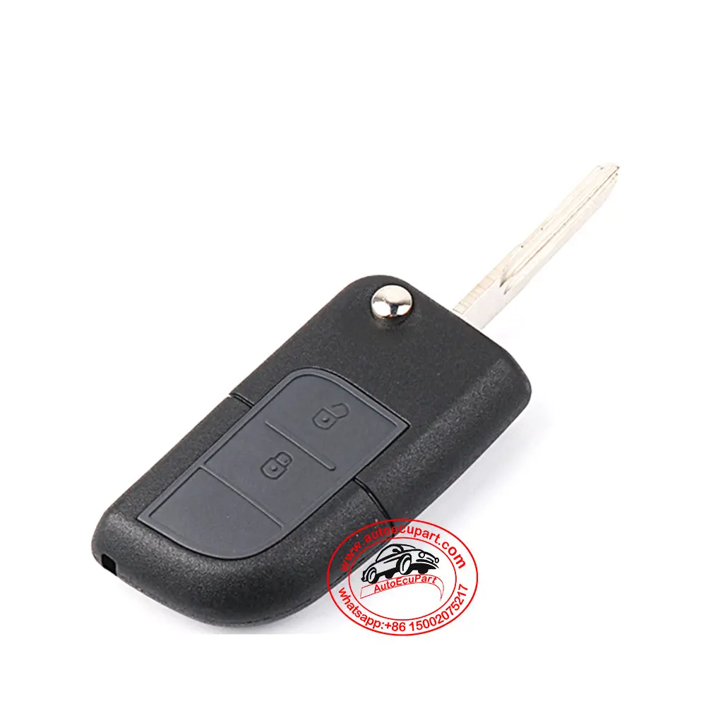 Flip Remote Key 433Mhz 2 Button For Changan Honor 2016 H03 1