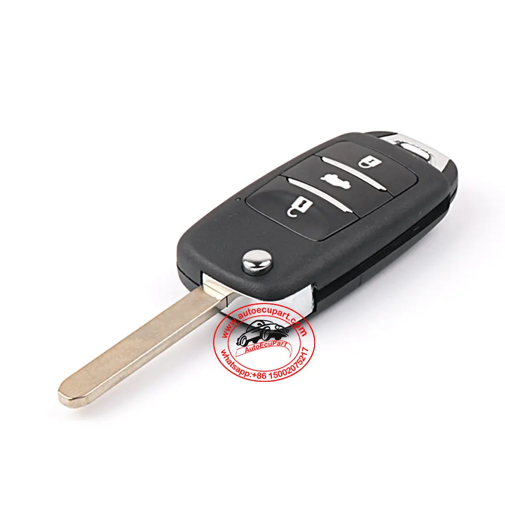 Flip Remote Key 433Mhz 3 Button For Changan Eado 2015 1