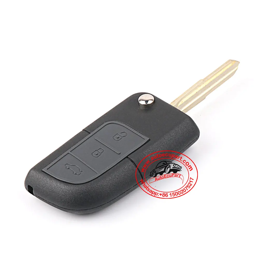 Flip Remote Key 433Mhz 3 Button For Changan V5 1
