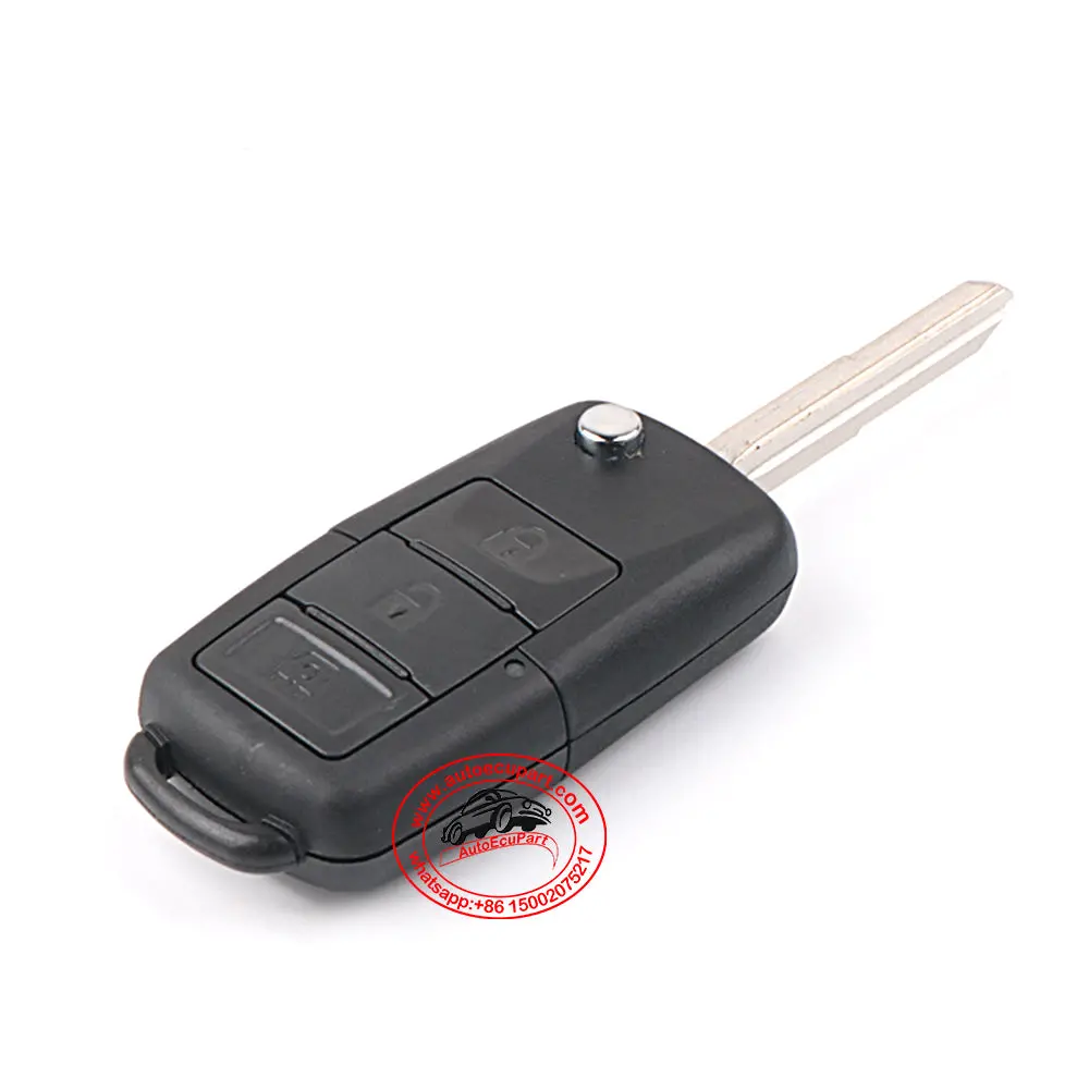 Flip Remote Key 433Mhz 3 Button For Dongfeng Dfsk Joyear X3 2016 1
