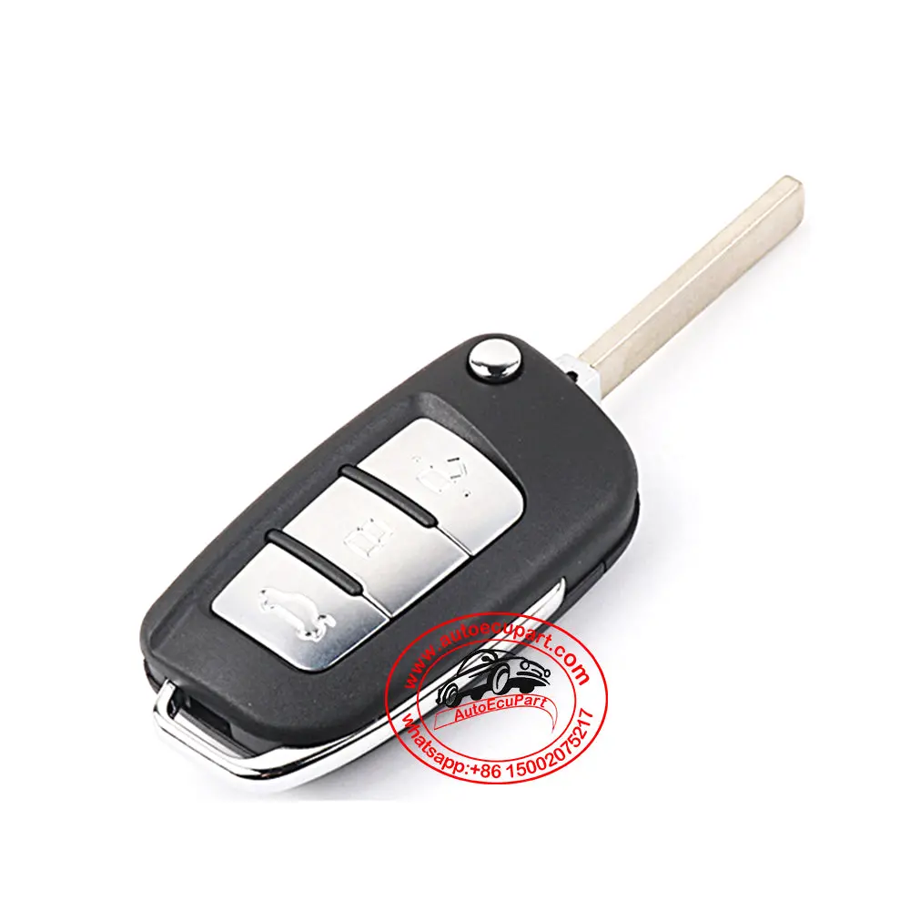 Flip Remote Key 433Mhz 3 Button For Geely Vision 2016 1
