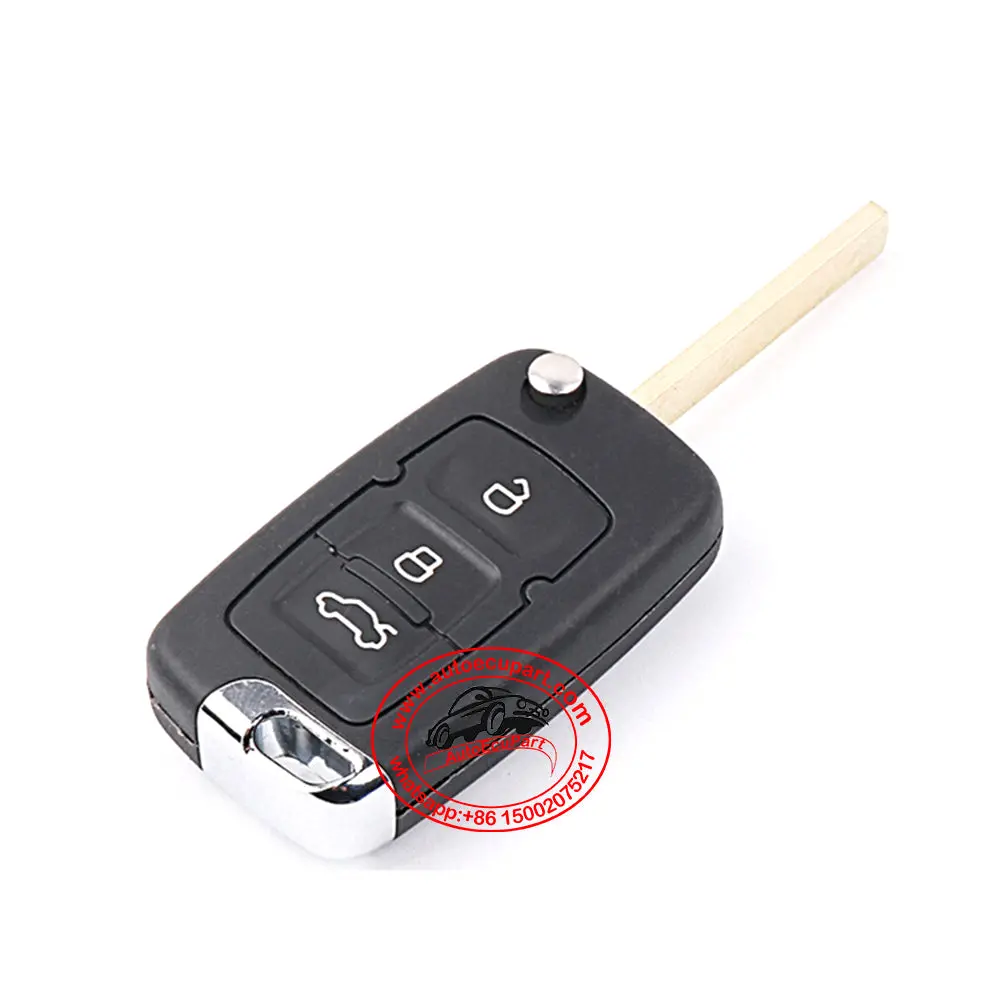 Flip Remote Key 433Mhz 3 Button For Geely Vision 3 1