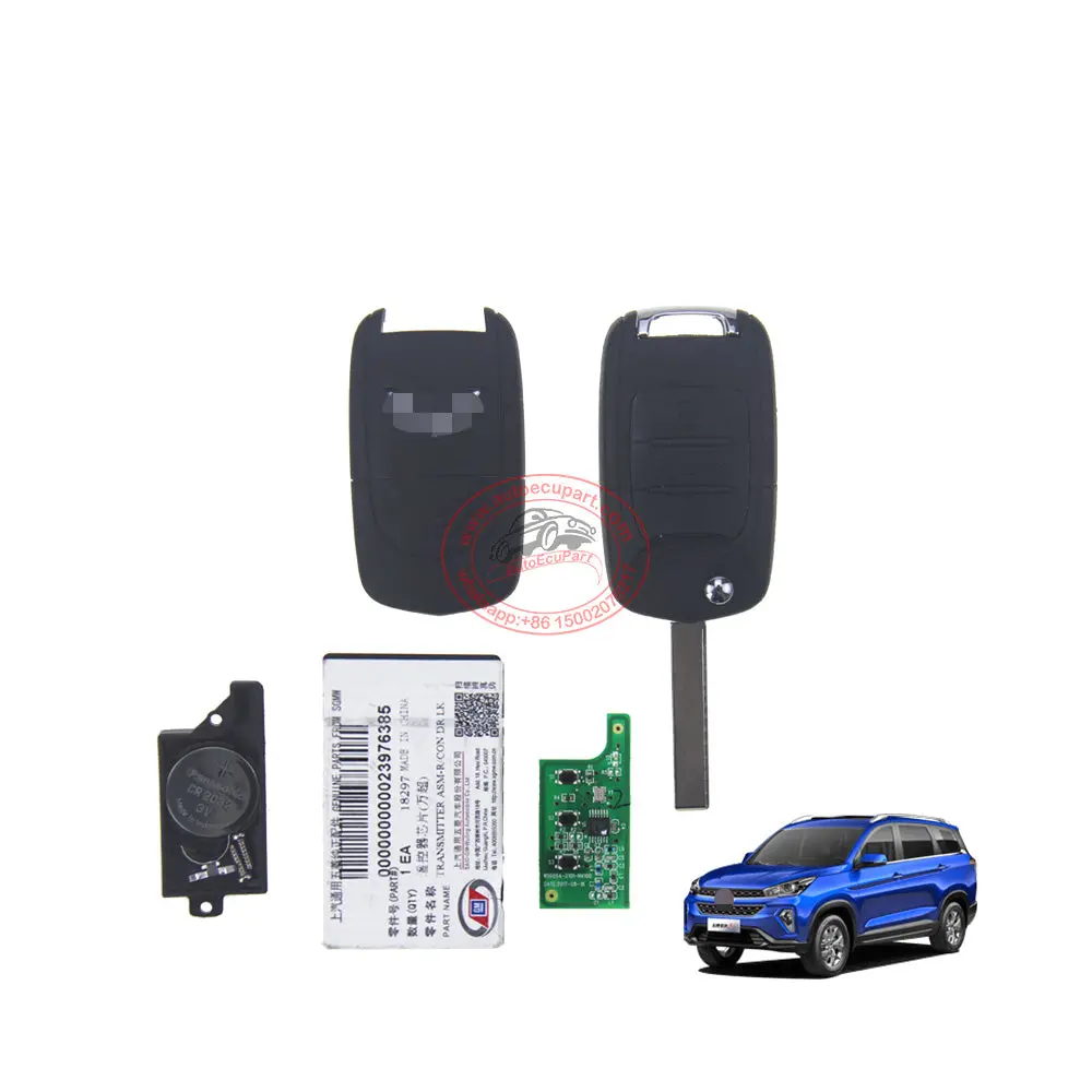 Flip Remote Key 433Mhz 3 Button For Sgmw Saic-Gm Wuling Wang Honkon 2018 1