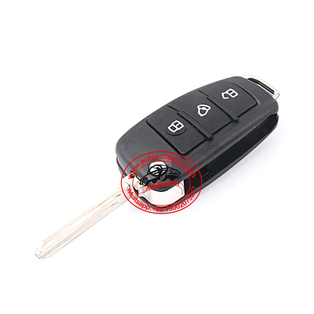 Flip Remote Key 433Mhz Id46  3 Button For Jac A30 1