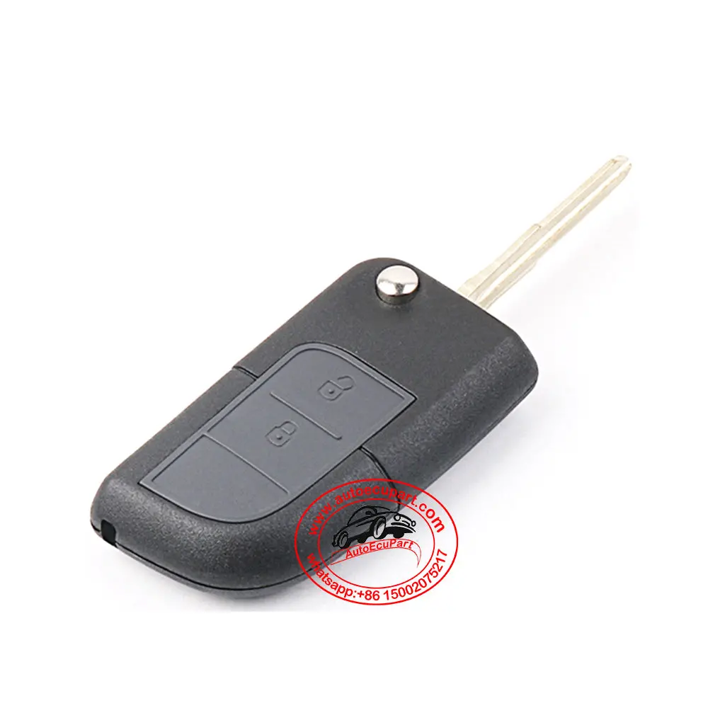 Flip Remote Key Shell Case 2 Button For Changan Alsvin 1