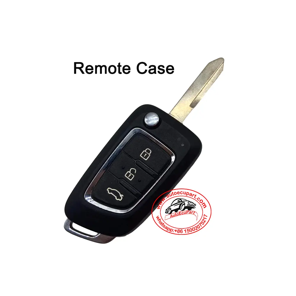 Flip Remote Key Shell Case 3 Button For Dongfeng Dfsk Ax3 A30 1