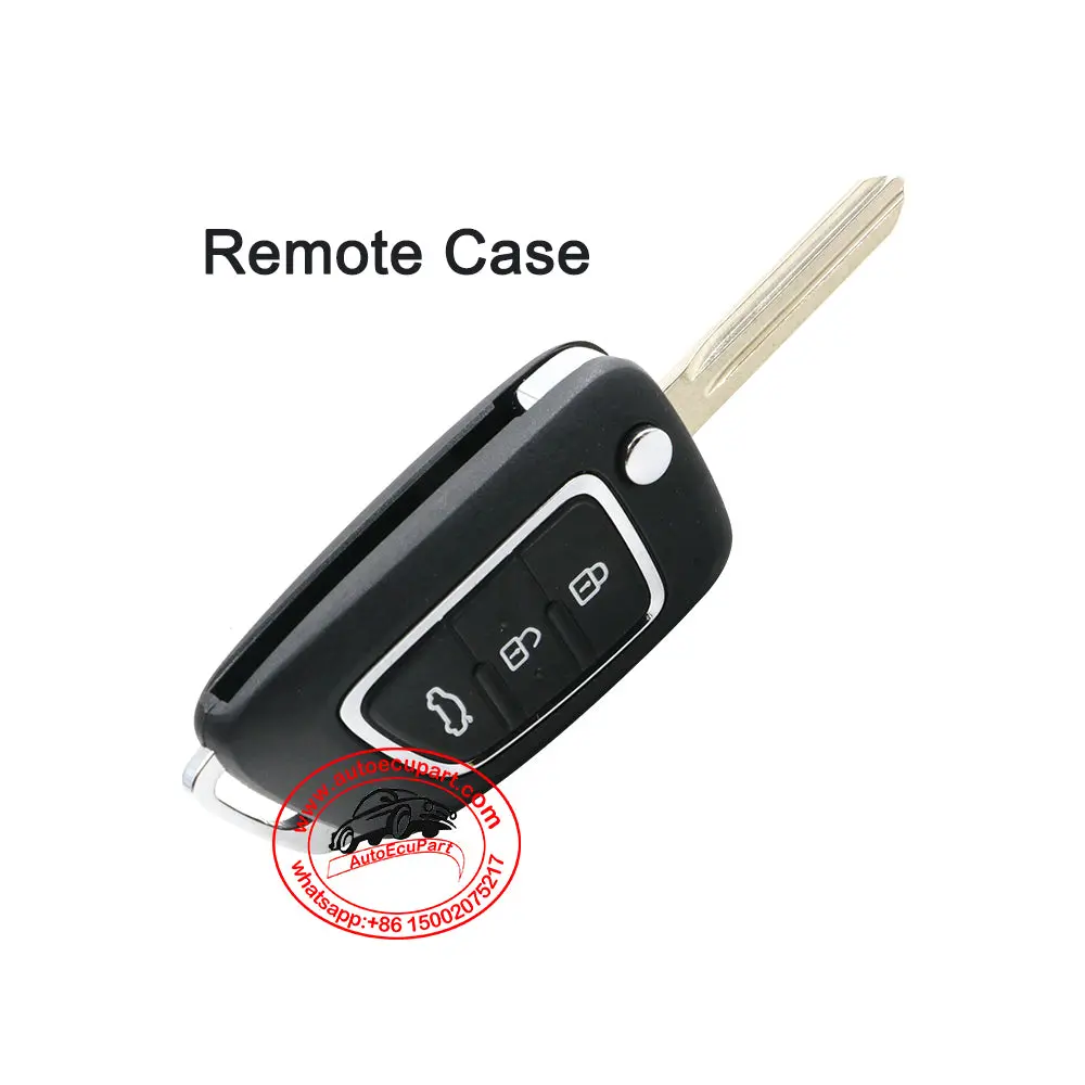 Flip Remote Key Shell Case 3 Button For Dongfeng Dfsk Ax5 Ax7 1
