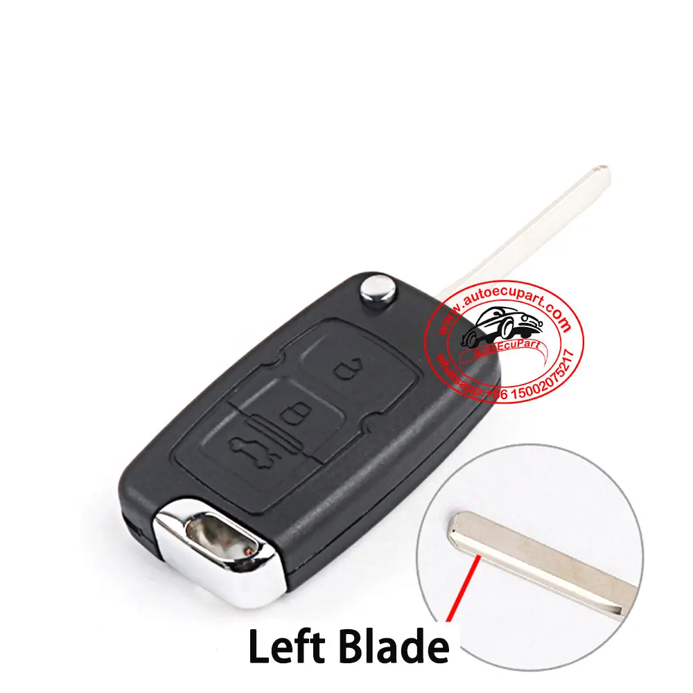 Flip Remote Key Shell Case 3 Button For Geely Gleagle 1