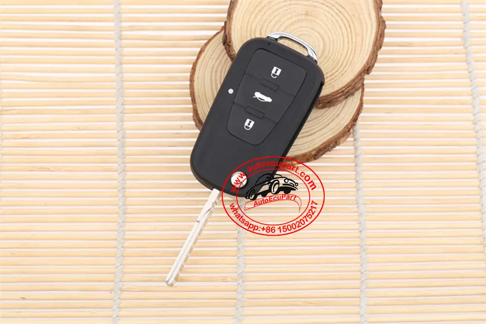 Flip Remote Key Shell Case 3 Button For Mg5 1