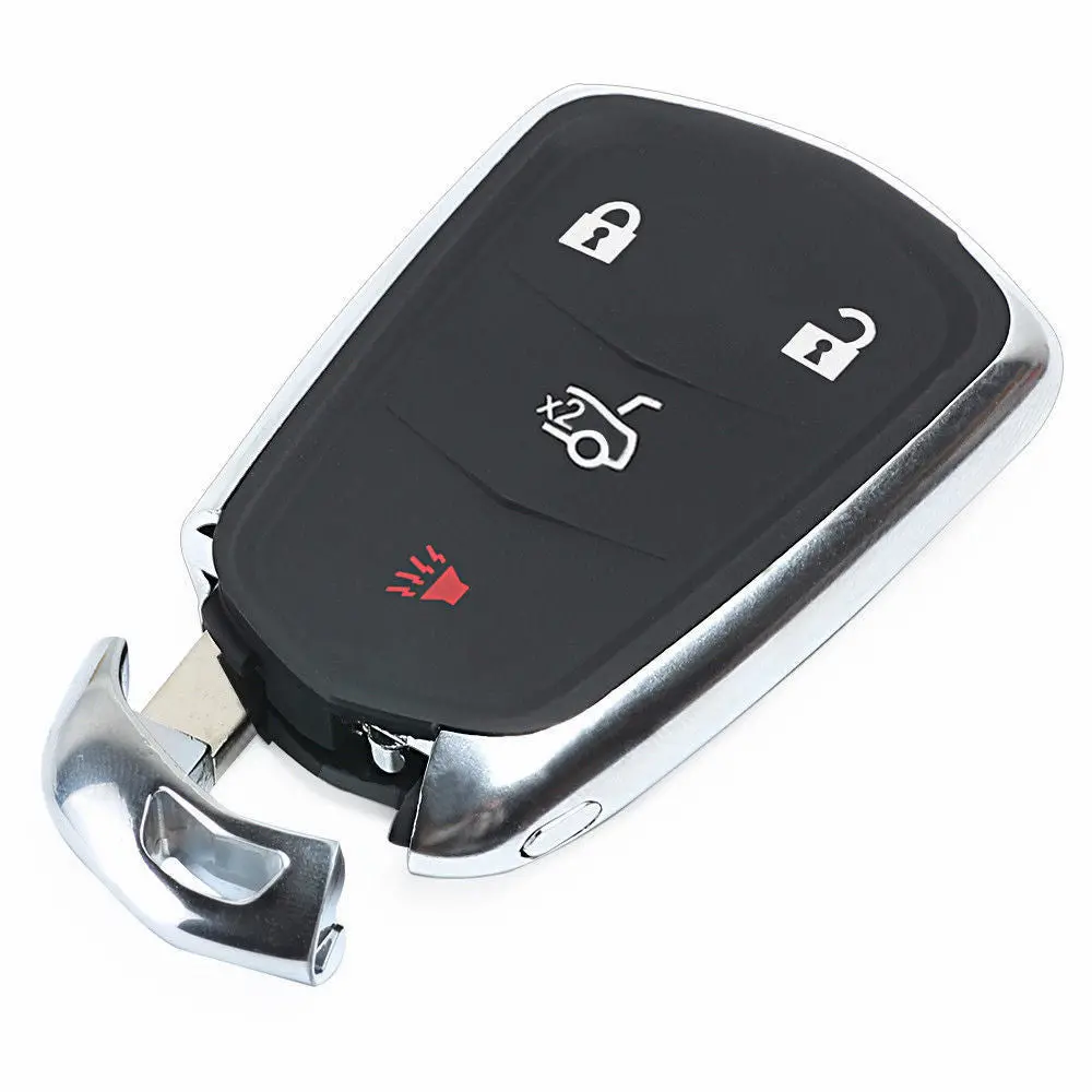 For Cadillac Srx Escalade 2015 2016 2017 2018 2019 5 Button Smart Car Key Fcc Id Hyq2ab P/N 13598506 13510253 13594023 1