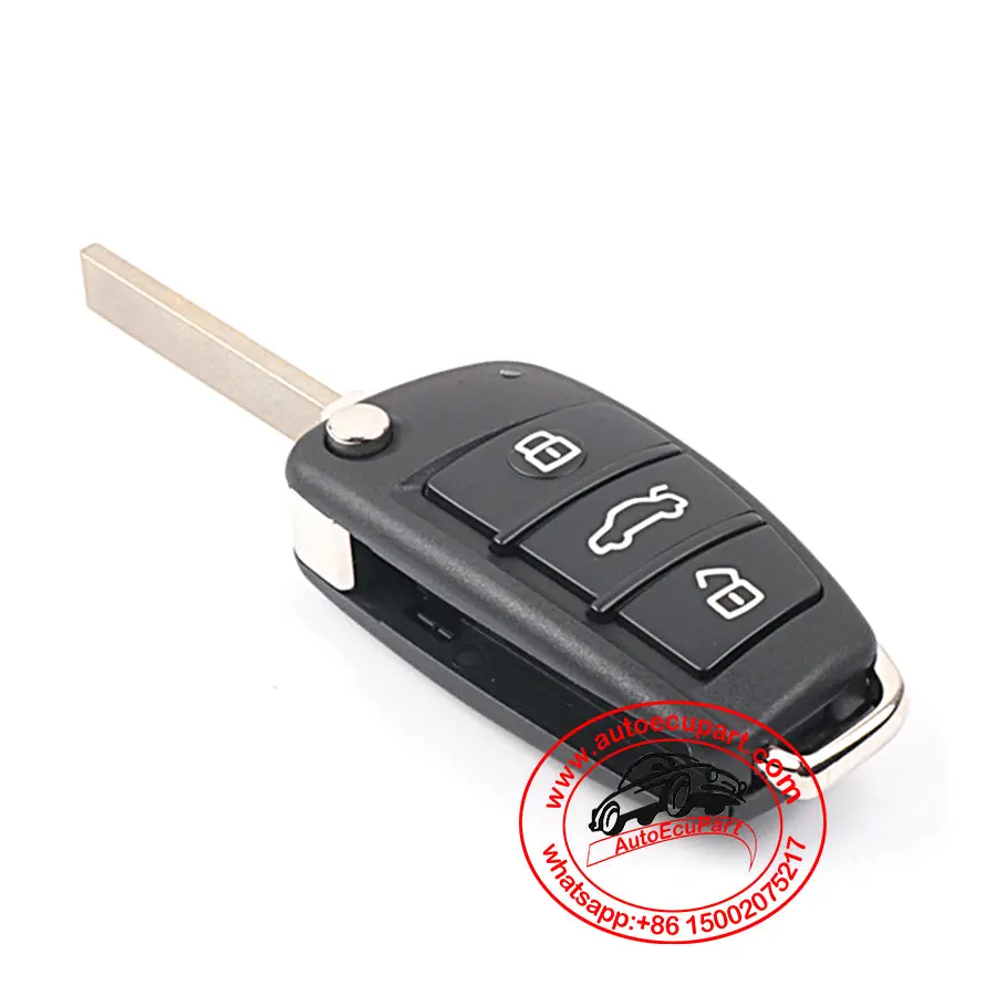 Flip Remote Key 433Mhz 3 Button For Chery E3 No Chip 1