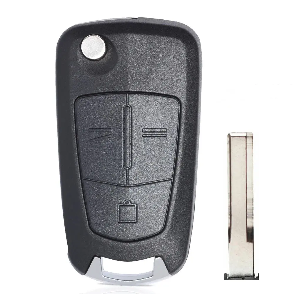 For Opel Vauxhall Vectra C Signum 2002 2003 2004 2005 2006 2007 2008 2009 433Mhz Pcf7946a Id46 3 Buttons Remote Car Key Fob 2