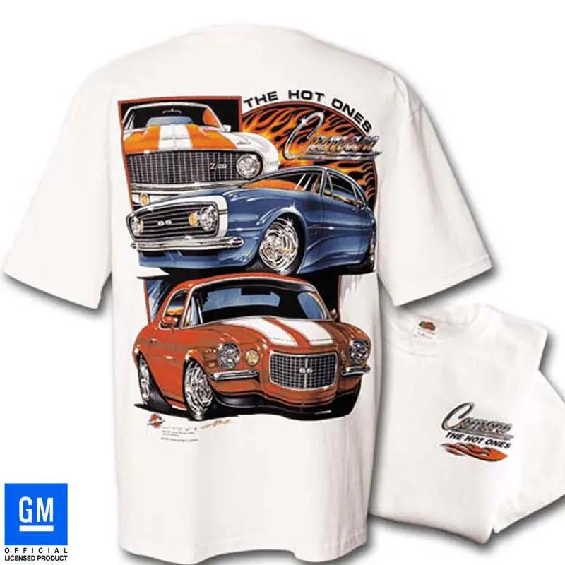 67 68 69 70 Camaro "The Hot Ones" T-Shirt Tee Shirt 71 72 73 74 78 79 88 89 95 1