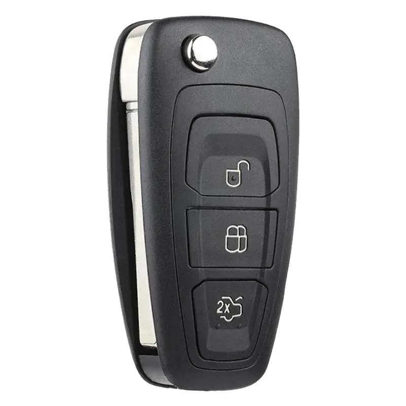 Gk2t-15K601-Aa For Ford Transit 2016 2017 2018 2019 2020 433Mhz Id49 Flip Remote Car Key Fob Battery Changeable 1