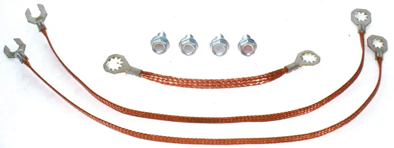 1967 67 1968 68 Camaro Nova Ground Strap With Mtg Bolts 1