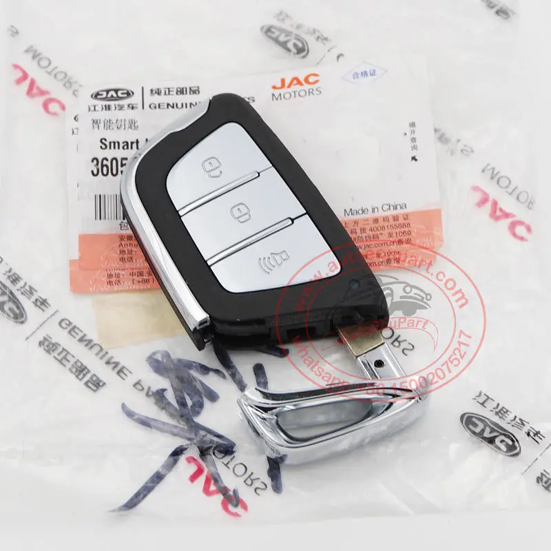 Genuine 3605800U0011a Smart Key For Jac 7S S7 T6 433Mhz Id47 3 Button Proximity 1
