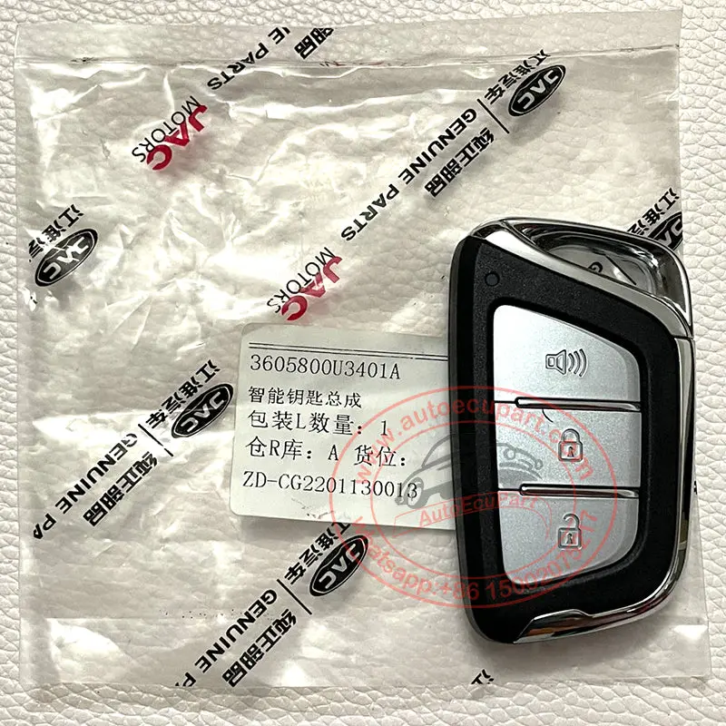 Genuine 3605800U3401a Smart Key For Jac S4 433Mhz Id47 Ncf29axx 3 Button Proximity 1