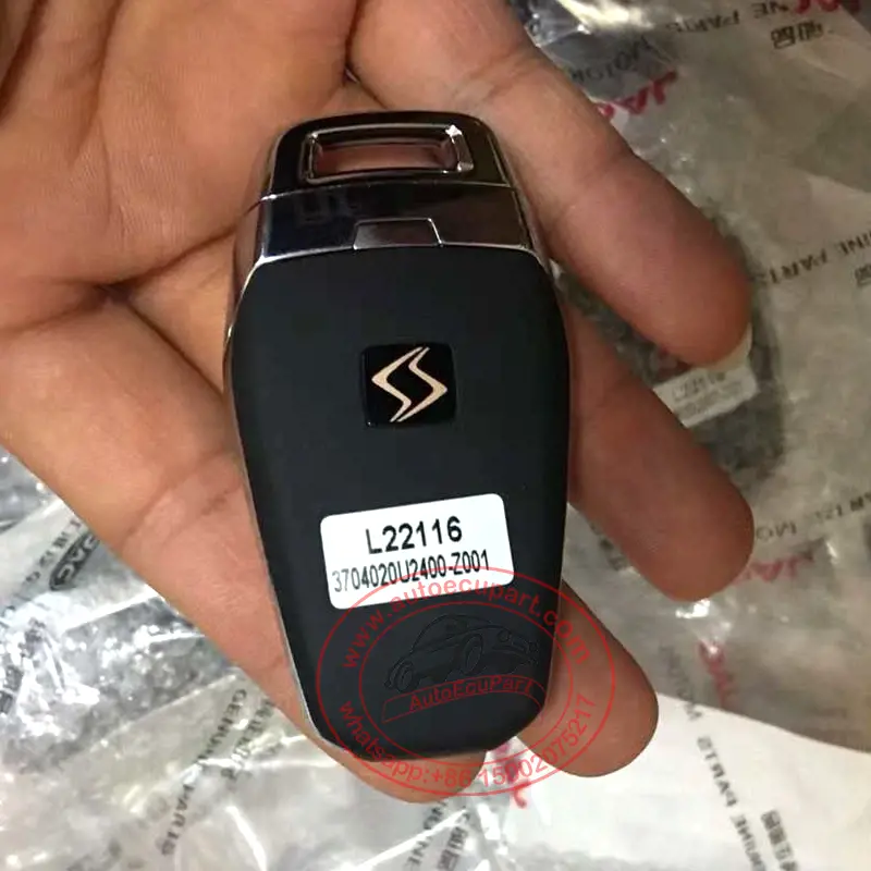 Genuine 3704020U2400-Z001 Smart Key For Jac Sehol E10x Qx X8 A5 433Mhz Id47 3 Button Proximity 2