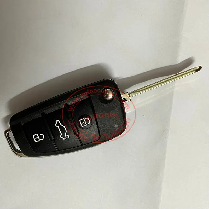 Genuine 3704020U8910-F002 Flip Remote Key For Jac S2 M4 433Mhz Id46 Pcf7936 3 Button 2