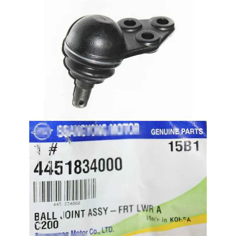 Genuine 4451834001 Front Lower Arm Ball Joint Assembly For Ssangyong Korando 2011- 2018 1