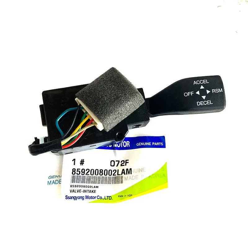 Genuine 8592008002Lam Auto Cruise Switch For Ssangyong Stavic Mpv A100 Series 1