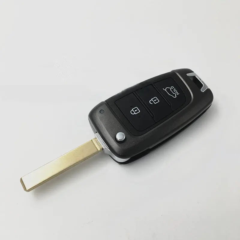 Genuine 95430-J9800 Flip Remote Key 433Mhz 4D60 For Hyundai Kona 2018-2020 3 Button, Oka-450T 1